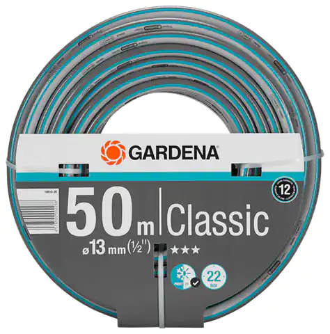 ⁨Gardena 18010-20 garden hose 50 m Gray, Orange⁩ at Wasserman.eu
