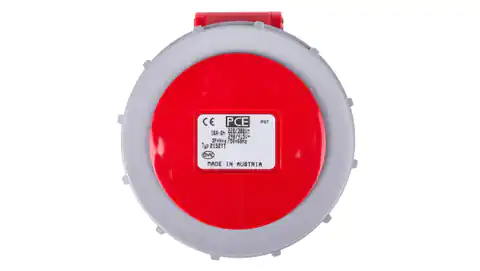 ⁨Portable socket 16A 5P 400V red IP67 TURBO TWIST 2152-6tt⁩ at Wasserman.eu