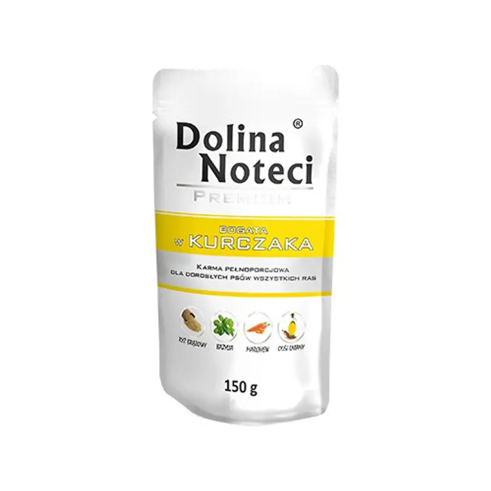 ⁨DOLINA NOTECI BOGATA W KURCZAKA 150g⁩ w sklepie Wasserman.eu