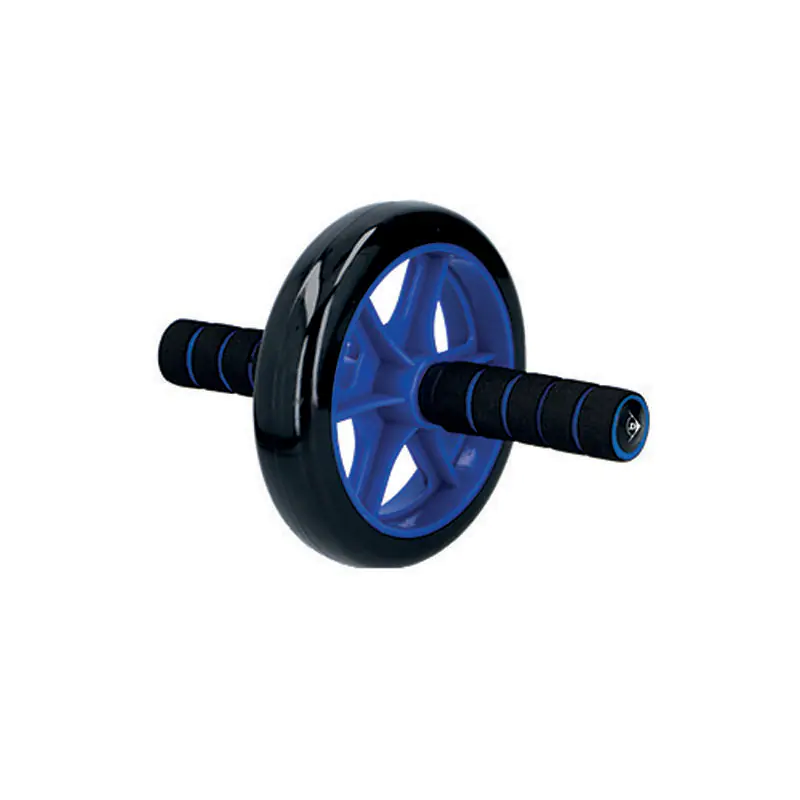 ⁨Dunlop - Single-Wheel Abdominal Roller (Blue)⁩ at Wasserman.eu