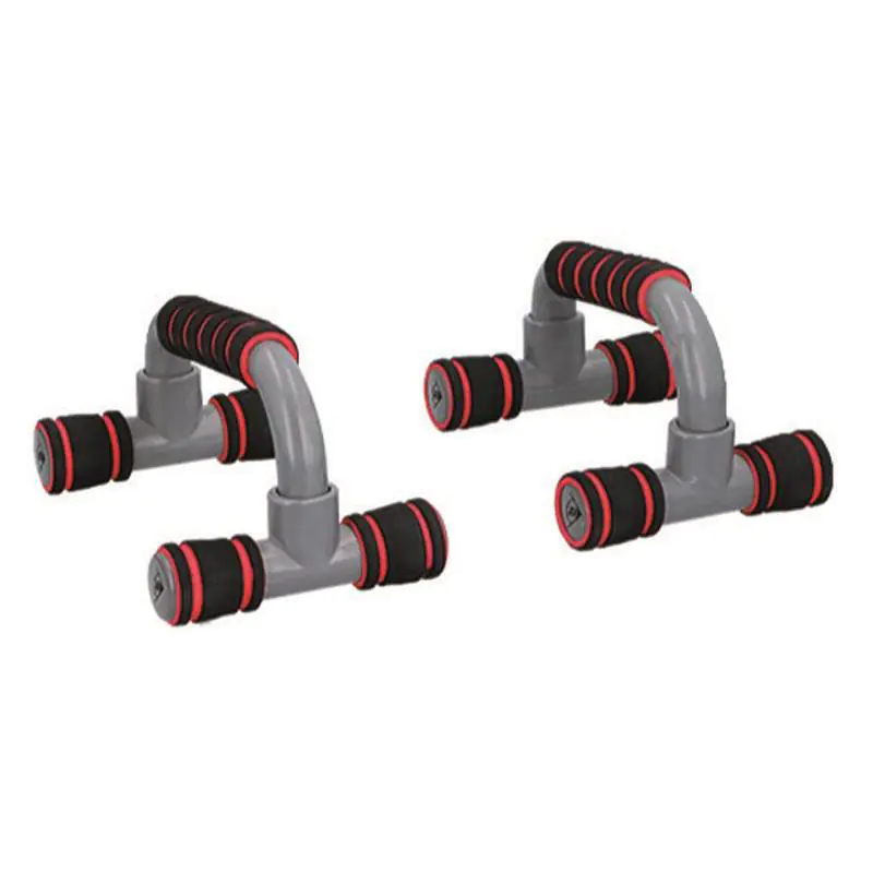 ⁨Dunlop - Uchwyty do pompek Push Up Bars 2 szt. (czerwony)⁩ w sklepie Wasserman.eu