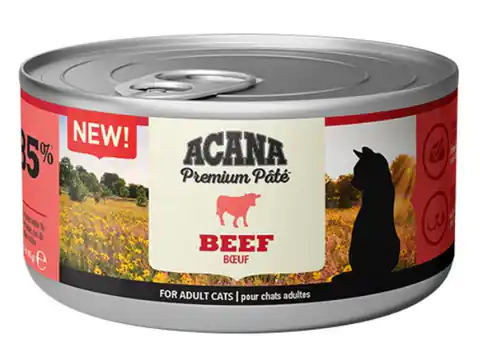 ⁨Acana Cat Premium Pate Beef puszka 85g⁩ w sklepie Wasserman.eu