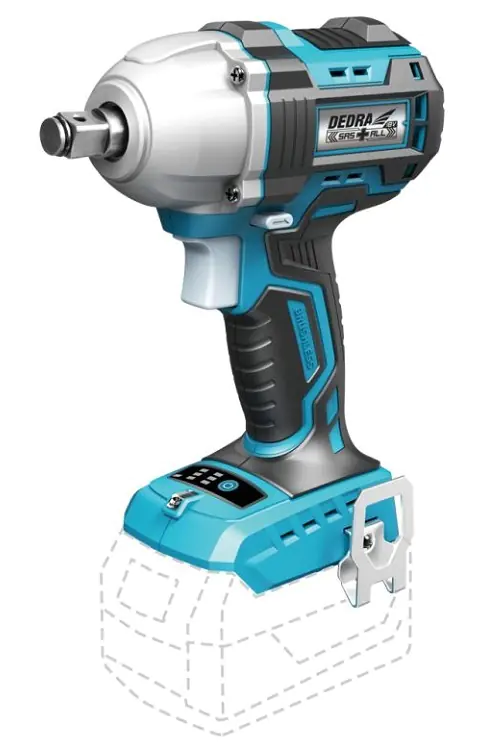 KLUCZ UDAROWY AKUMULATOROWY 1/2'' 18V 450NM 0*AH SAS+ w sklepie Wasserman.eu