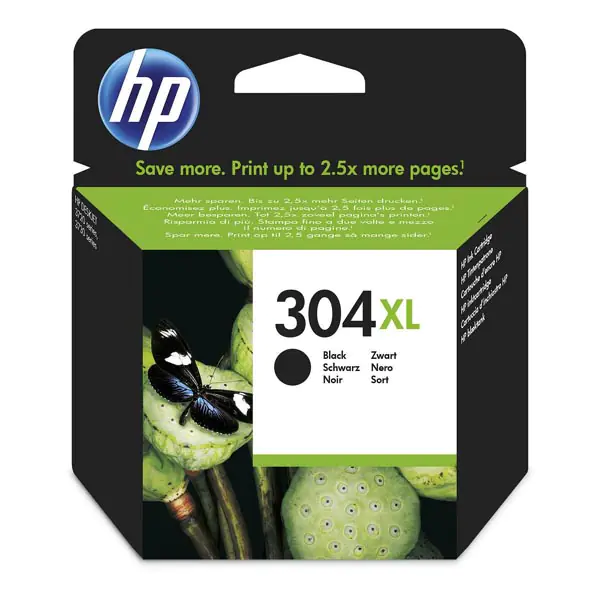 ⁨HP oryginalny ink / tusz N9K08AE, HP 304XL, black, 300s, 5.5ml⁩ w sklepie Wasserman.eu