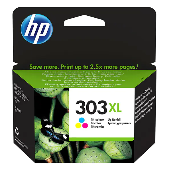 ⁨HP oryginalny ink / tusz T6N03AE, HP 303XL, color, 415s, high capacity, HP ENVY Photo 6230, 7130, 7134, 7830⁩ w sklepie Wasserman.eu