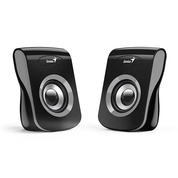 ⁨Genius speakers SP-Q180, 2.0, 6W, black-grey, volume control, table, 150Hz-20kHz⁩ at Wasserman.eu