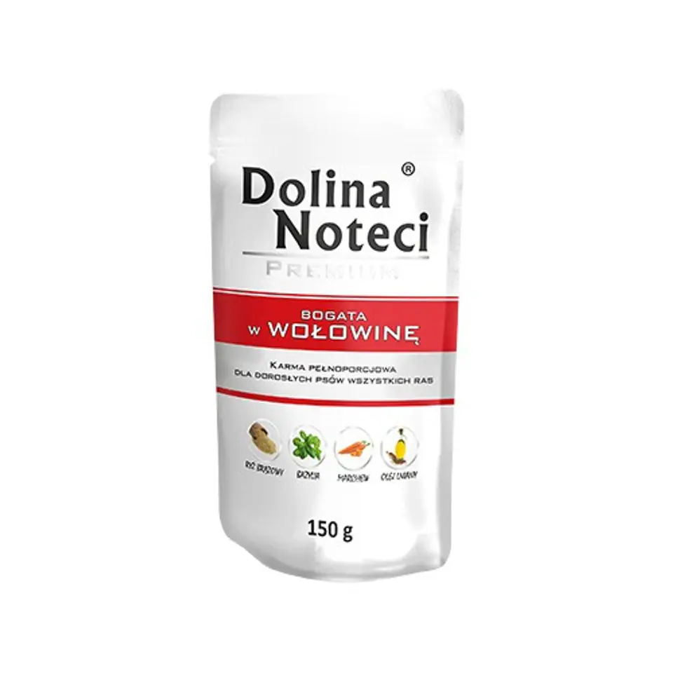 ⁨DOLINA NOTECI BOGATA W WOŁOWINĘ 150g⁩ w sklepie Wasserman.eu