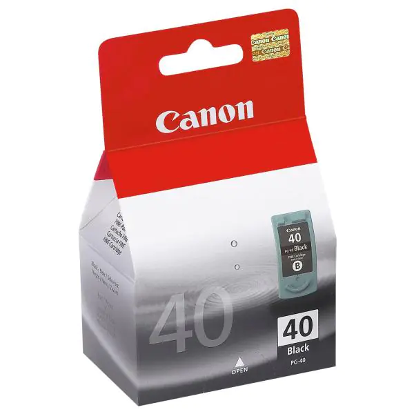 ⁨Canon oryginalny ink / tusz PG40, black, 490s, 16ml, 0615B001, Canon iP1600, 2200, MP150, 170, 450⁩ w sklepie Wasserman.eu