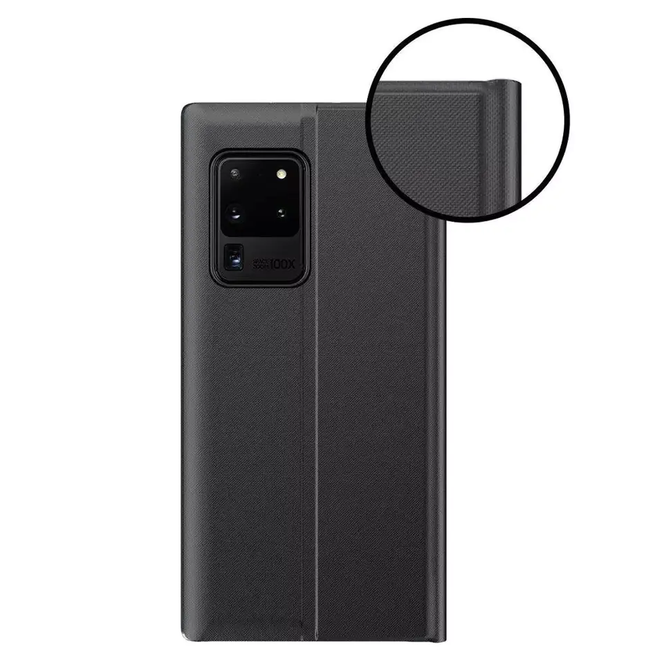 ⁨New Sleep Case Cover Flip with Stand Function for Samsung Galaxy A73 black⁩ at Wasserman.eu