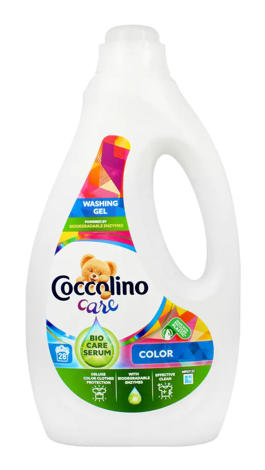 ⁨COCCOLINO Care Żel do prania Bio Care Serum - Color (28 prań) 1.12 L⁩ w sklepie Wasserman.eu
