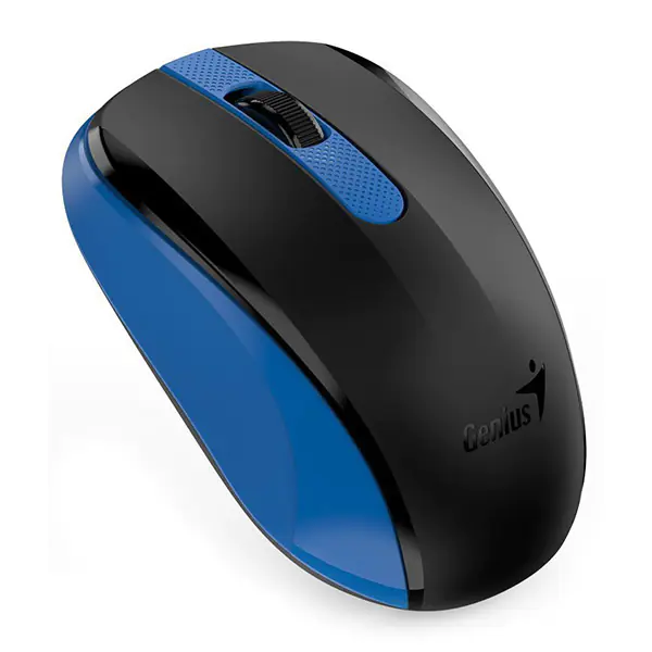 ⁨Mysz bezprzewodowa, Genius NX-8008S, niebieska, optyczna, 1200DPI⁩ w sklepie Wasserman.eu