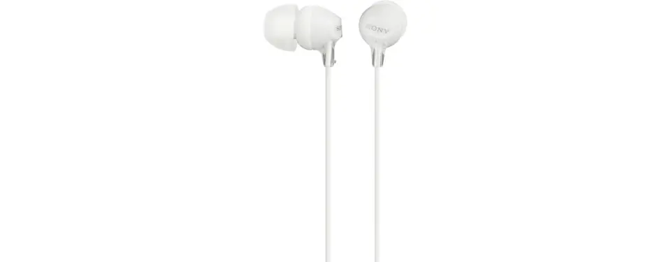Słuchawki handsfree mikrofon MDR-EX15AP White w sklepie Wasserman.eu