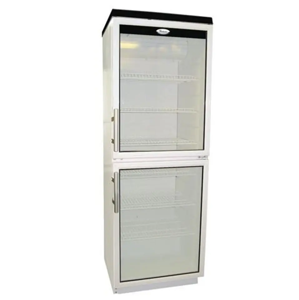ADN230/1 Glass door fridge at Wasserman.eu