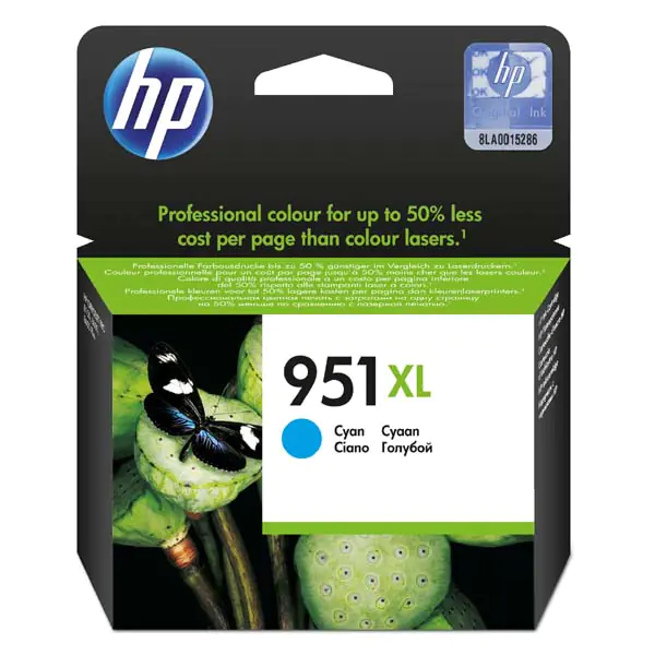 ⁨HP oryginalny ink / tusz CN046AE, HP 951XL, cyan, 1500s, 24ml⁩ w sklepie Wasserman.eu