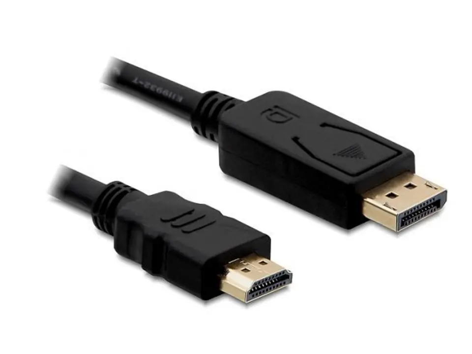 Cable Displayport M -> HDMI M 5m Gold at Wasserman.eu