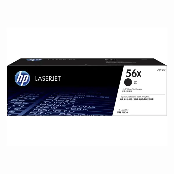 ⁨Laser Toner cartridge HP 56X Black CF256X⁩ at Wasserman.eu