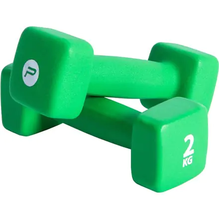 ⁨Pure2Improve | Dumbbells | P2I201400 | 4.161 kg | Green | 2 pcs | 2 kg⁩ w sklepie Wasserman.eu