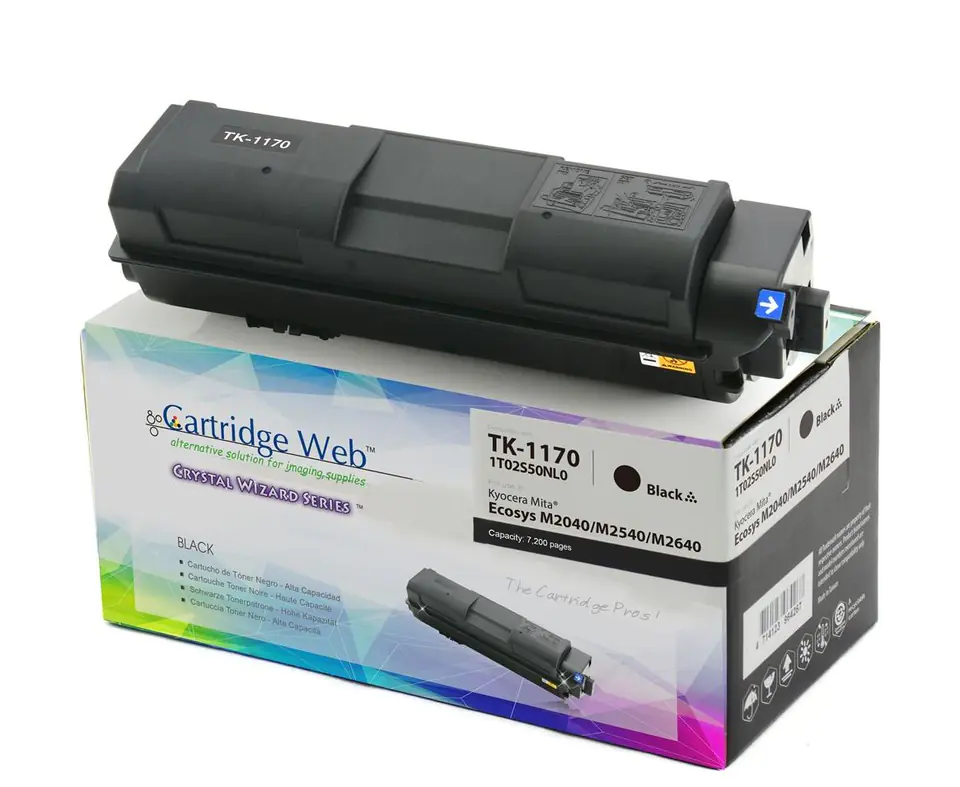 ⁨Toner Cartridge Web Czarny Kyocera TK1170 zamiennik TK-1170⁩ w sklepie Wasserman.eu