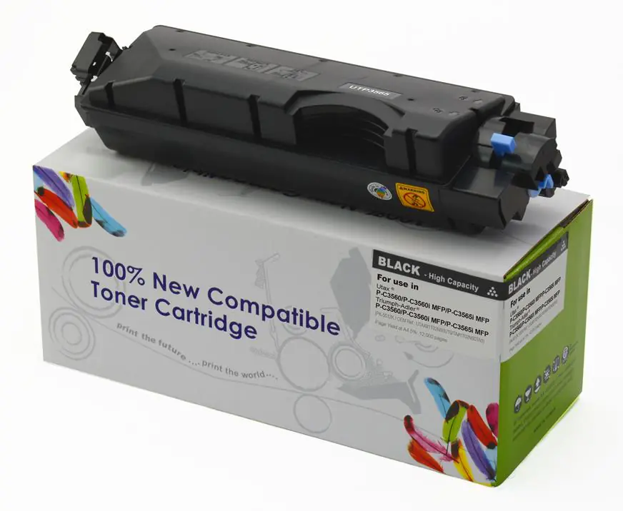 ⁨Laser Toner cartridge Web Black UTAX 3560 replacement PK-5012K, PK5012K (1T02NS0TU0 1T02NS0TA0)⁩ at Wasserman.eu