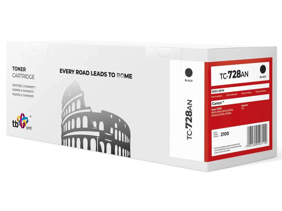 Toner do Canon MP4400 TC-728N BK 100% nowy w sklepie Wasserman.eu