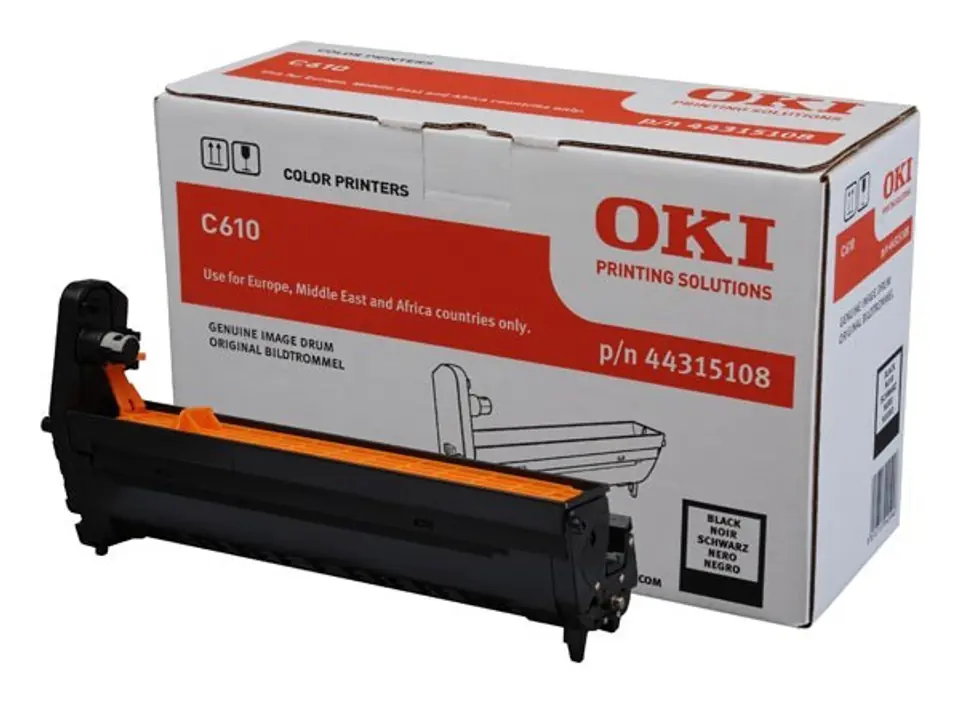 Bęben światłoczuły do C610 BLACK (do 20k) 44315108 w sklepie Wasserman.eu