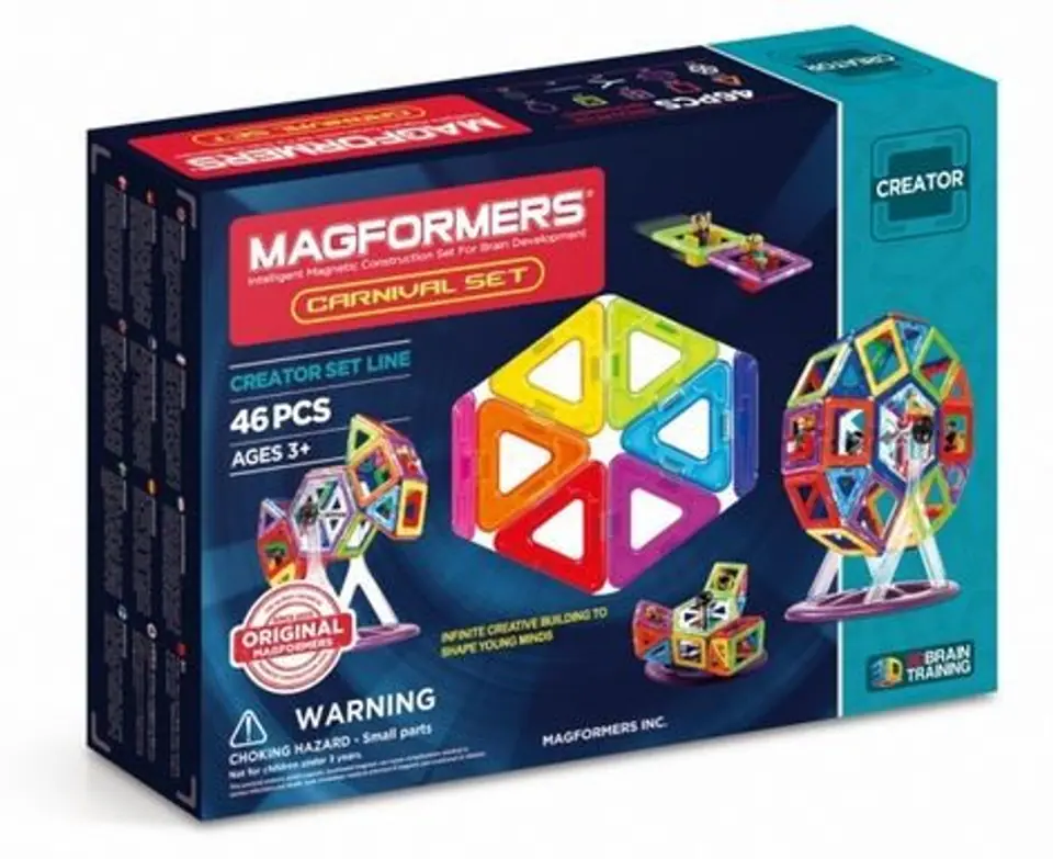 ⁨Magformers Carnival set Blocks 46 pcs⁩ at Wasserman.eu