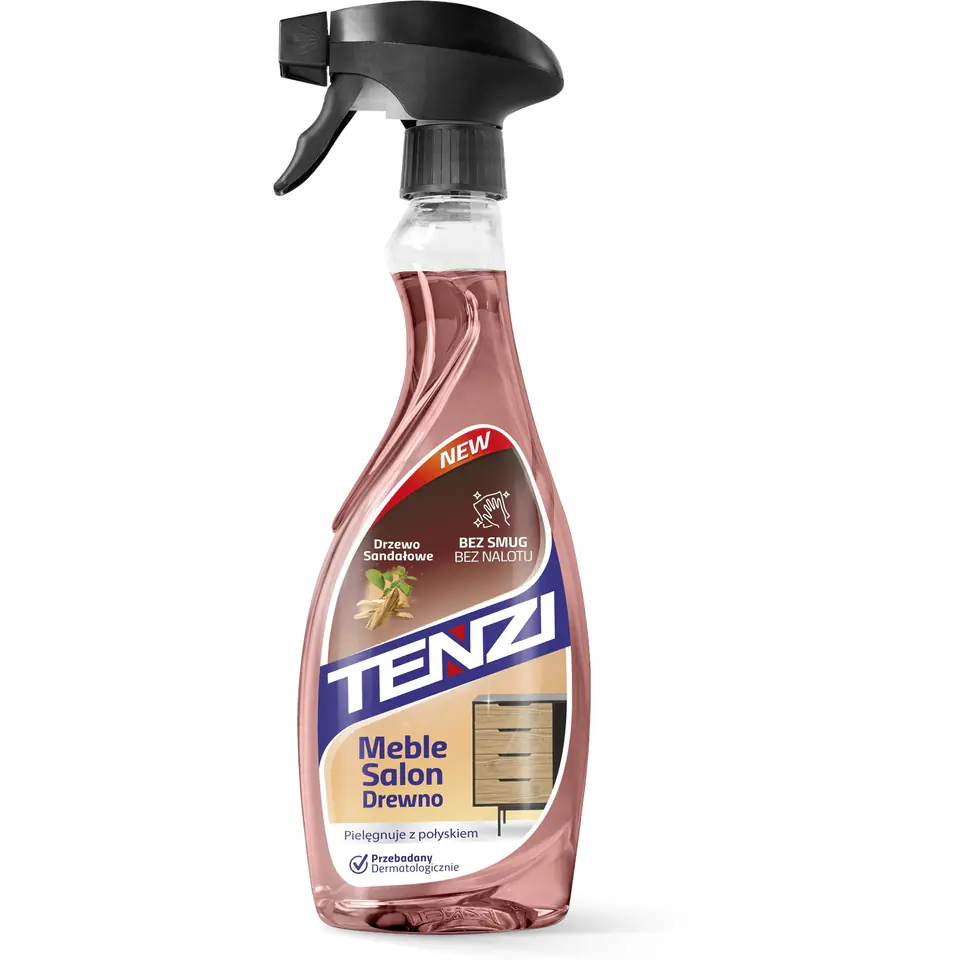 ⁨Płyn TENZI HOME PRO MEBLE SALON DREWNO 0,5l. (WHP433B500CS010)⁩ w sklepie Wasserman.eu