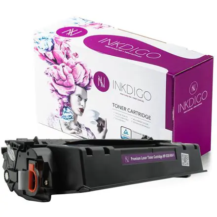 ⁨Laser Toner cartridge INKDIGO (HP-53X/49X-1) black 6000str compatible HP (53X/Q7553X/49X/Q5949X)⁩ at Wasserman.eu