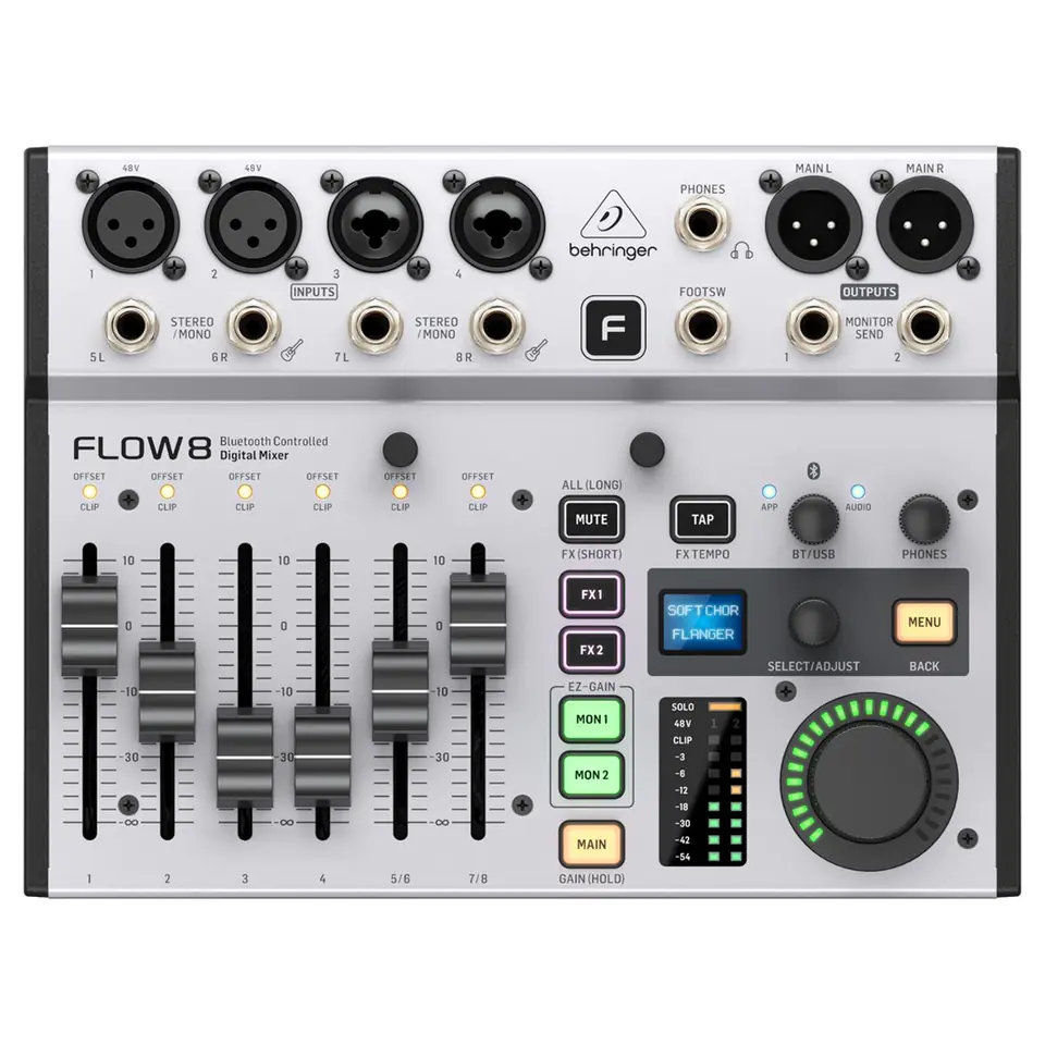 ⁨Behringer FLOW 8 - digital mixer⁩ at Wasserman.eu