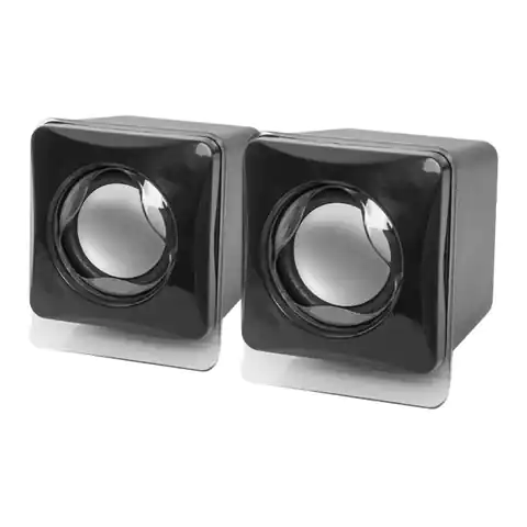 ⁨Defender speakers SPK-35, 2.0, 5W, black, compact size⁩ at Wasserman.eu