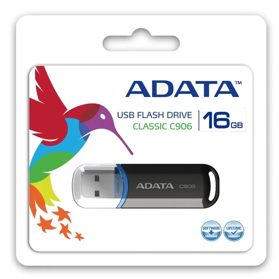 DashDrive Classic C906 16GB USB2.0 Black at Wasserman.eu