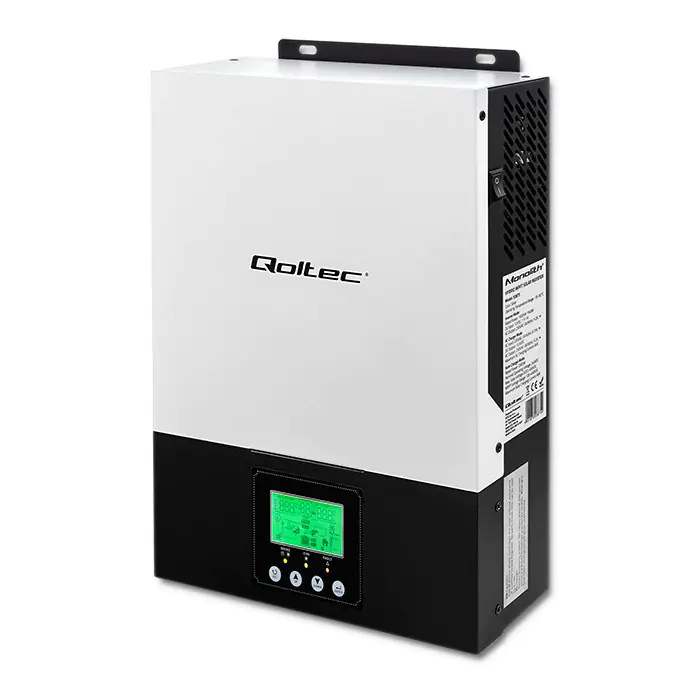 ⁨Qoltec 53876 Hybrid Solar Inverter Off-Grid 2.4KW | 80A | MPPT | Sinus⁩ at Wasserman.eu