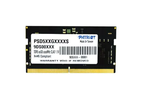 ⁨Patriot Memory Signature PSD516G480081S memory module 16 GB 1 x 16 GB DDR5 4800 MHz⁩ at Wasserman.eu