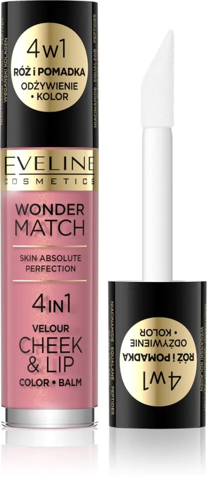 ⁨Eveline Wonder Match Blush and Liquid Lipstick 4in1 No. 03 4.5ml⁩ at Wasserman.eu