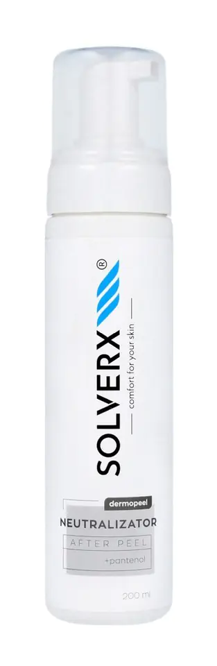 ⁨SOLVERX DERMOPEEL neutralizator 200ml⁩ w sklepie Wasserman.eu