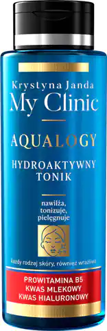⁨JANDA My Clinic Aqualogy Hydroaktywny Tonik - do każdego rodzaju cery 400ml⁩ w sklepie Wasserman.eu