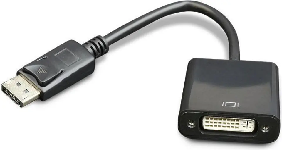 Adapter Displayport (M) - DVI (F) 29pin black at Wasserman.eu