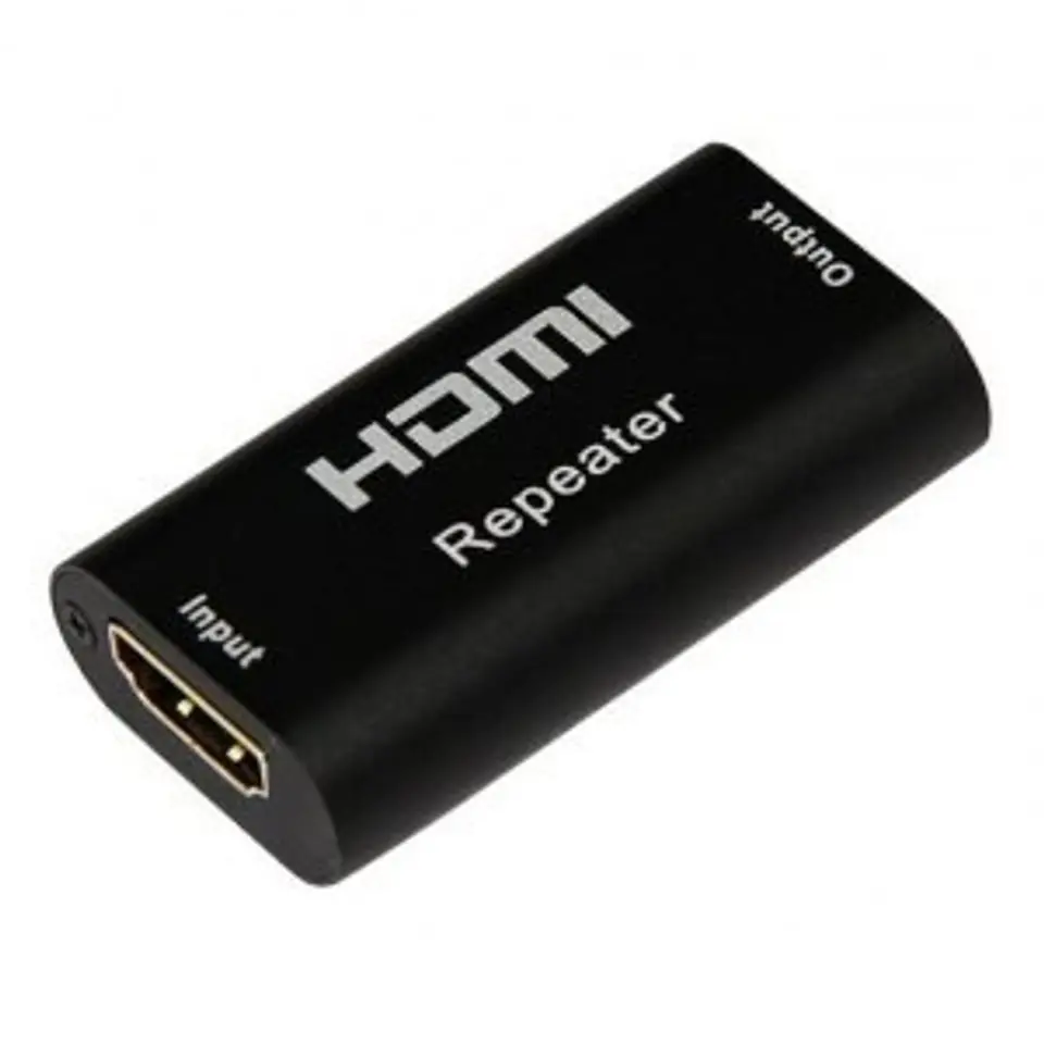 ⁨Wzmacniacz sygnału/Repeater HDMI do 40m 4Kx2K⁩ w sklepie Wasserman.eu