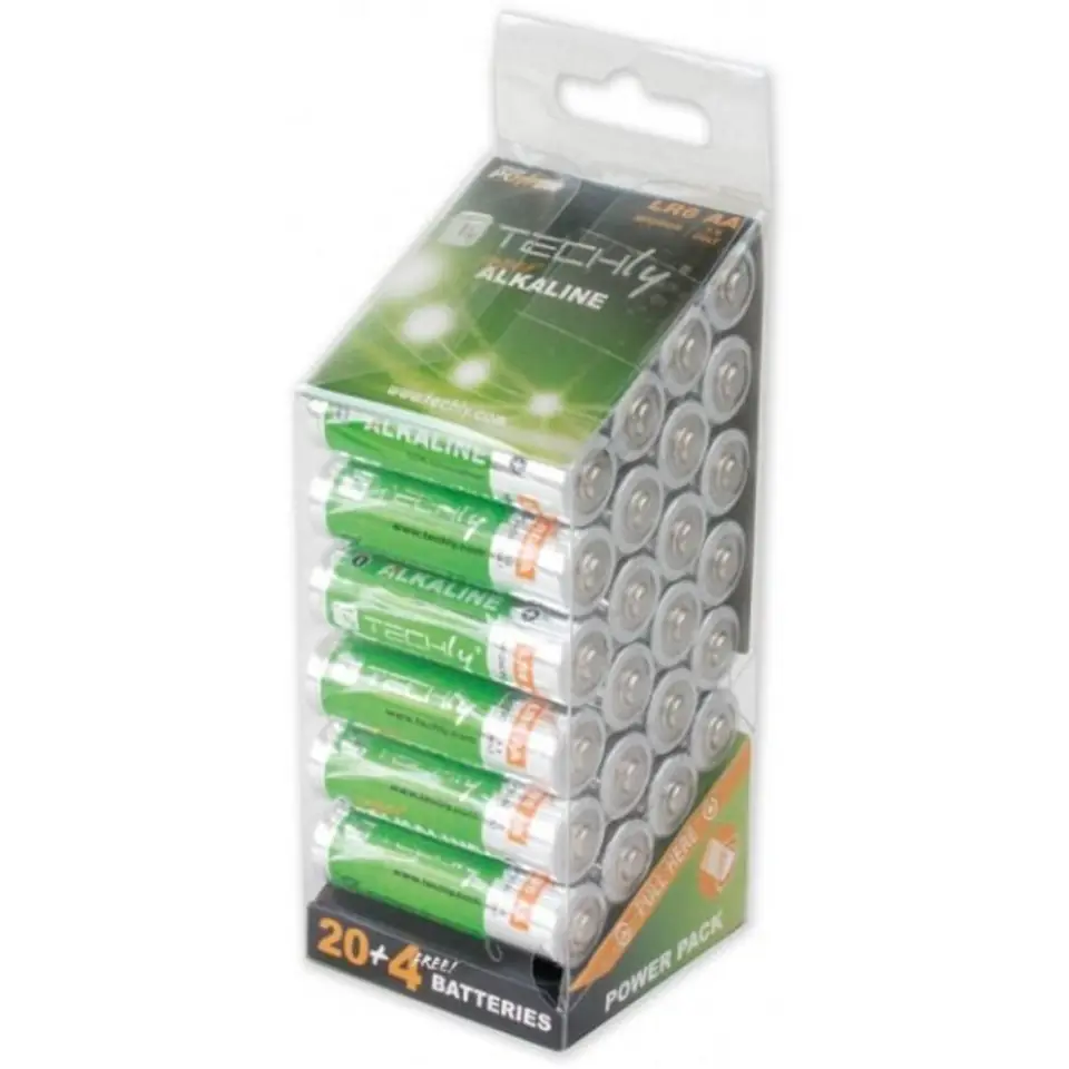 ⁨Alkaline batteries LR06 AA 24pcs, (IBT-LR06T24B)⁩ at Wasserman.eu