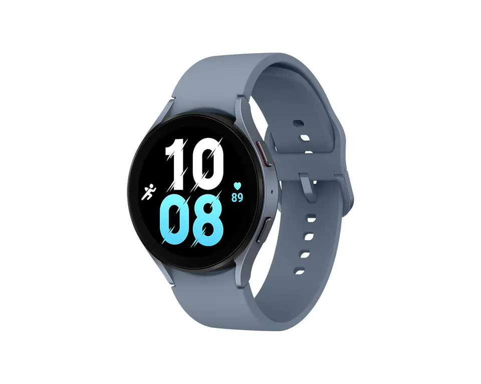 ⁨Samsung Galaxy Watch5 3.56 cm (1.4") Super AMOLED 44 mm Blue GPS (satellite)⁩ at Wasserman.eu