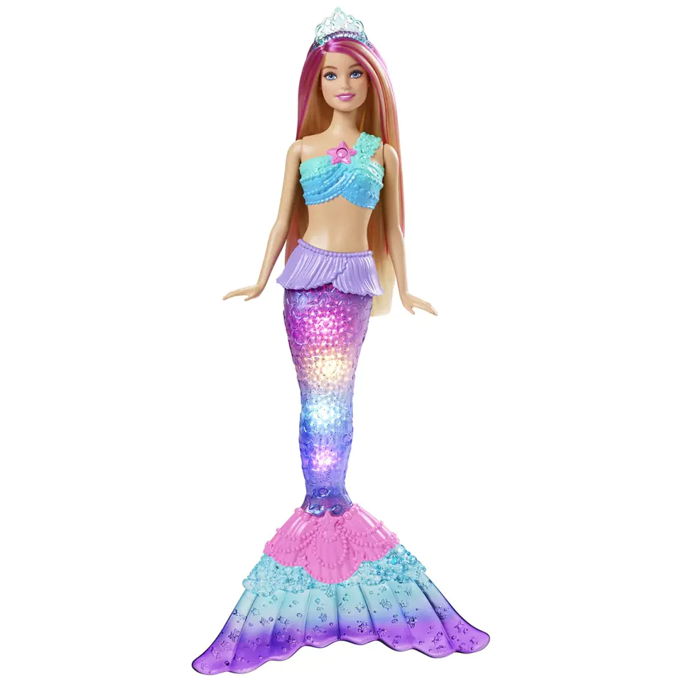 ⁨Barbie Dreamtopia Twinkle Lights Mermaid Doll⁩ at Wasserman.eu