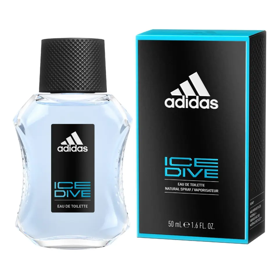 ⁨Adidas Ice Dive Woda toaletowa dla mężczyzn 50ml⁩ w sklepie Wasserman.eu