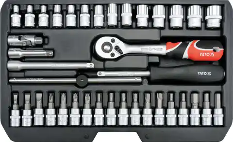 ⁨Yato Komplet narzędziowy 1/4'' 38 elementów⁩ w sklepie Wasserman.eu
