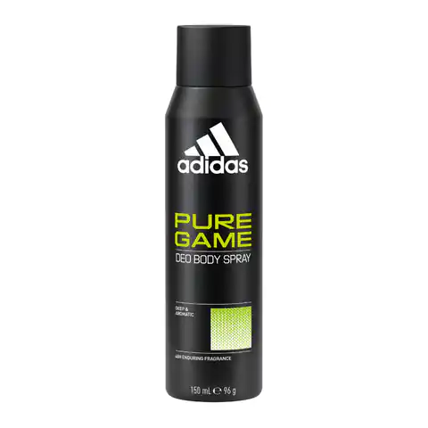 ⁨Adidas Pure Game Deodorant Spray for Men 150ml⁩ at Wasserman.eu