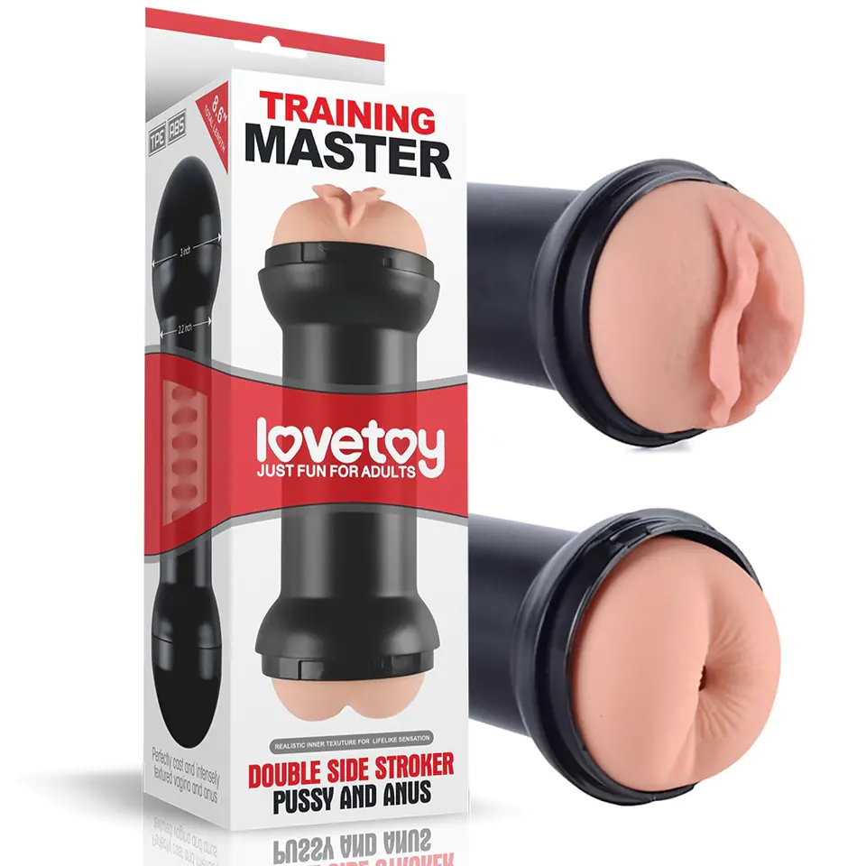 ⁨Masturbator LOVETOY Traning Master Double Side Stroker Pussy and Anus⁩ at Wasserman.eu