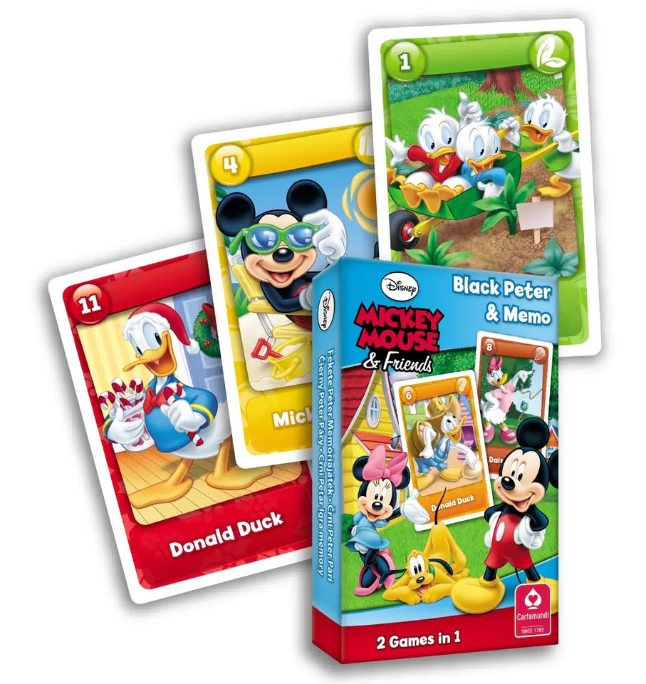 ⁨Cards Black Peter Mickey⁩ at Wasserman.eu