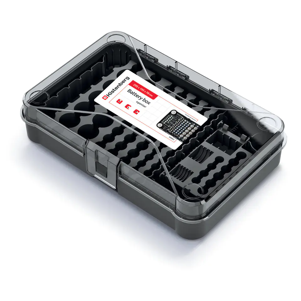 ⁨Organizer na baterie Kistenberg Battery Box KBB03⁩ w sklepie Wasserman.eu