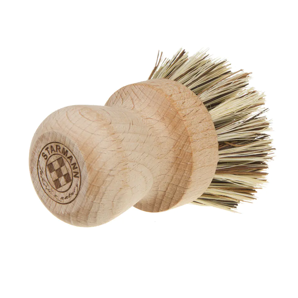 ⁨Mushroom pot brush – beech wood + union⁩ at Wasserman.eu