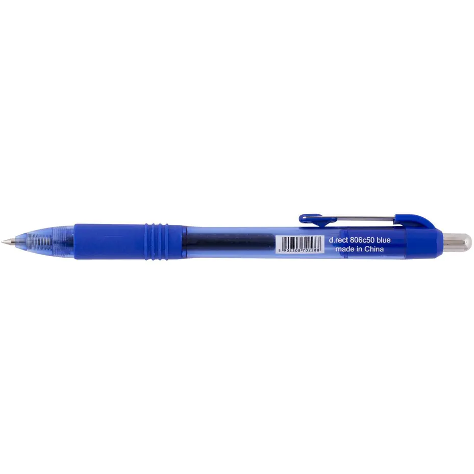 ⁨Pióro żelowe automatyczne 0,5mm niebieskie AH-806c50 166123 D.RECT⁩ w sklepie Wasserman.eu
