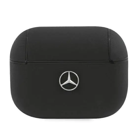 ⁨Etui APPLE AIRPODS PRO Mercedes Cover Electronic Line (MEAPCSLBK) czarne⁩ w sklepie Wasserman.eu